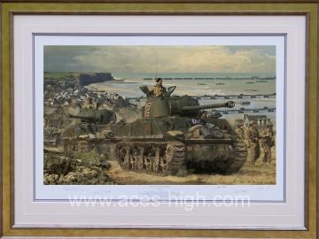 Advance from Arromanches (Poster)