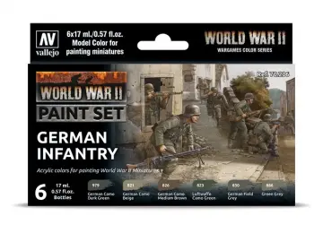 German Infantry - Model Color