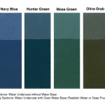 Wassergrundfarbe - moosgrün
