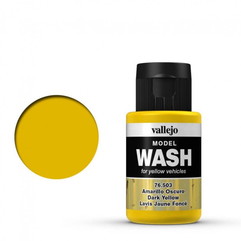 Model Color Dark Yellow Wash