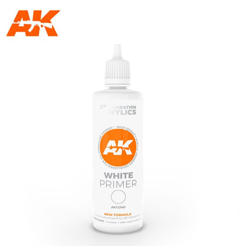 AK 3rd Gen Acrylics - White Primer