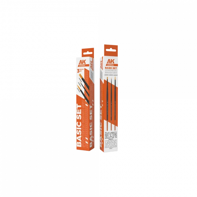 AK Basic Synthetic Brush Set