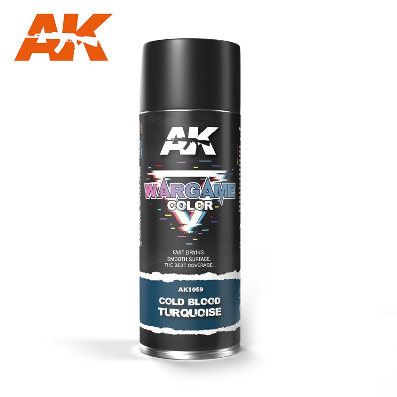 AK Wargame - Cold Blood Turquoise Spray
