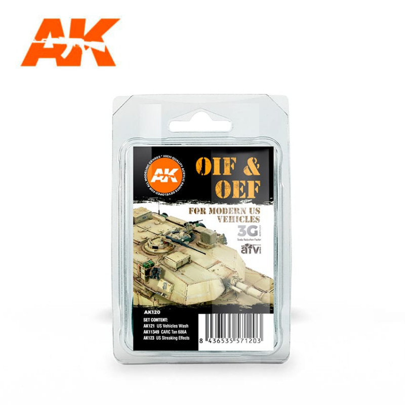 AK Weathering Oif & Oef for Modern US Set