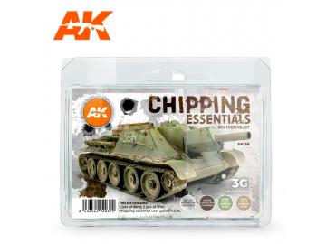 AK Weathering Set Chipping Essentials
