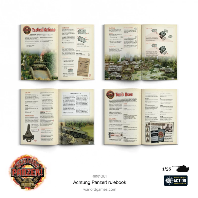 Achtung Panzer! Rulebook (english)