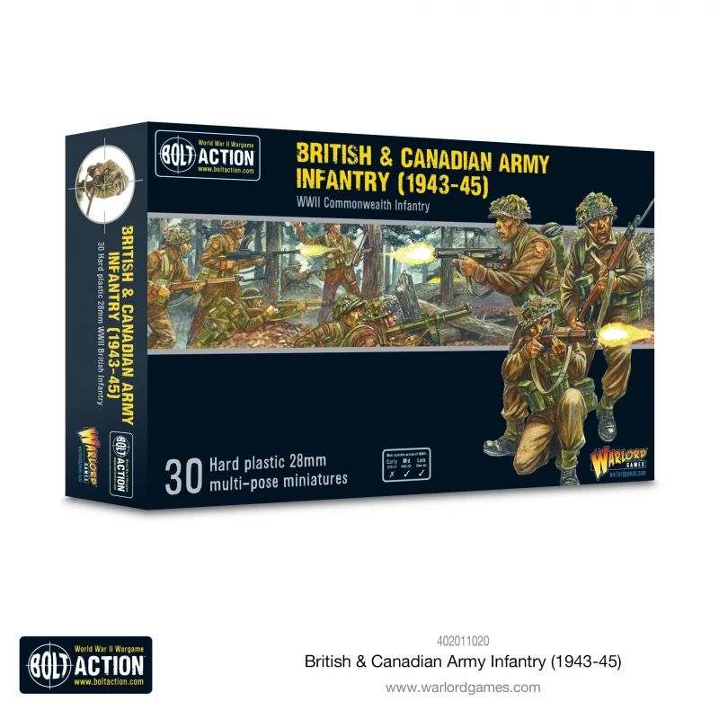 British & Canadian Army Infantry (43-45)