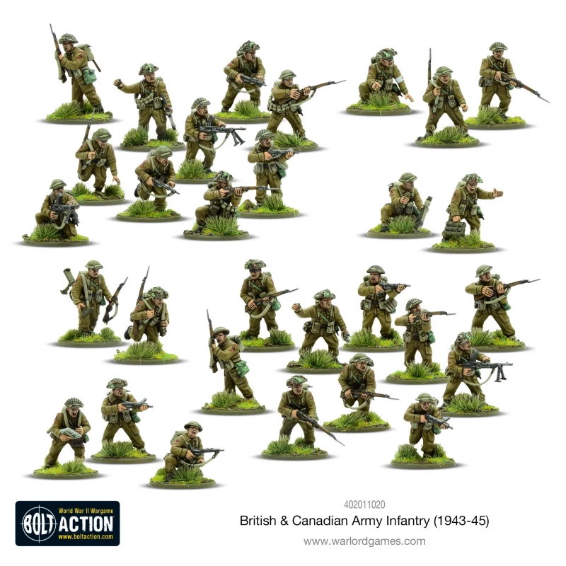 British & Canadian Army Infantry (43-45)