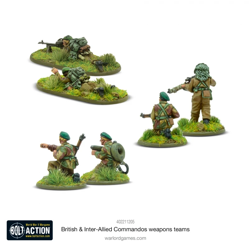 British & InterAlied Commandos Weapons Teams