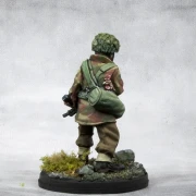 British Airborne Lieutnant - Joseph Winston Glover & Murtle Para Chick