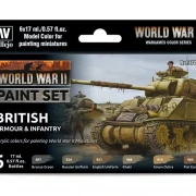 British Armour & Infantry - Model Color