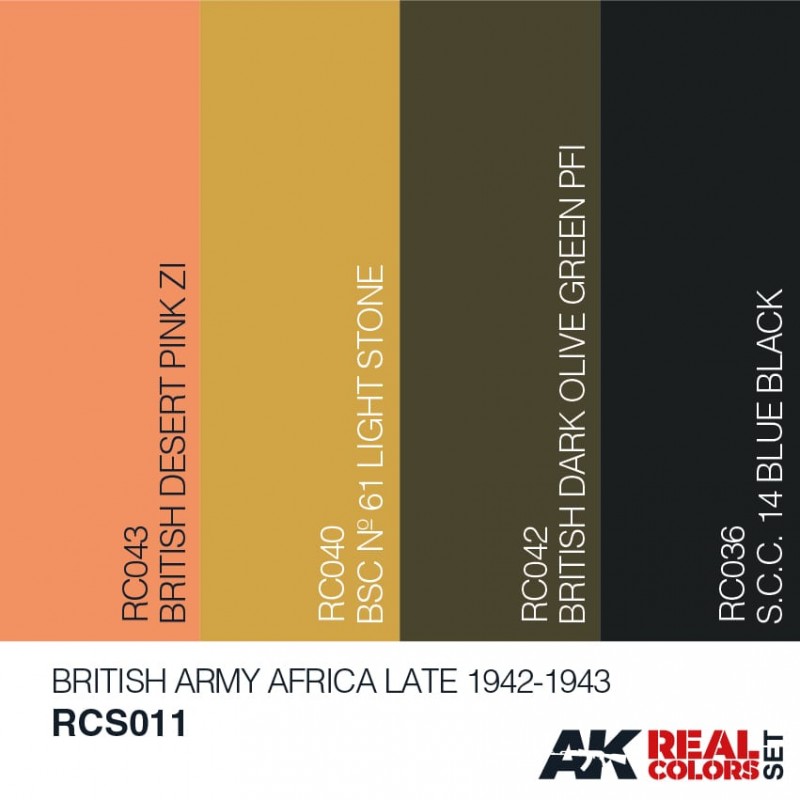 British Army Africa, late 42-43