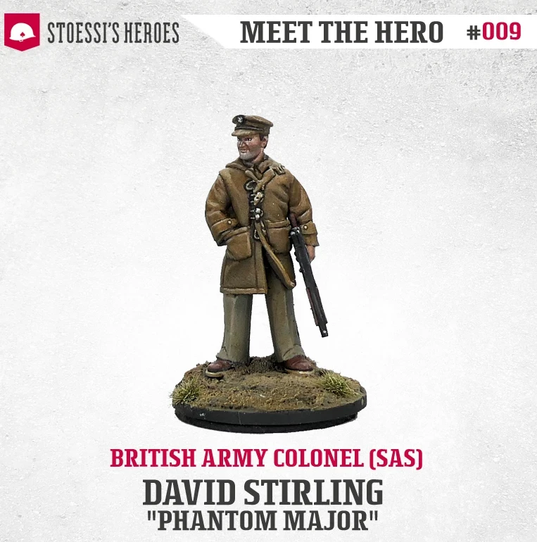 British Army Colonel - David Sterling "Phantom Major"