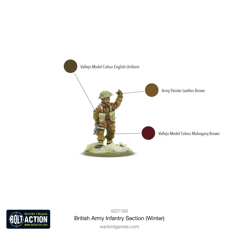 British Infantry Section (Winter)