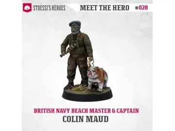 British Navy Beach Master & Captain Colin Maud