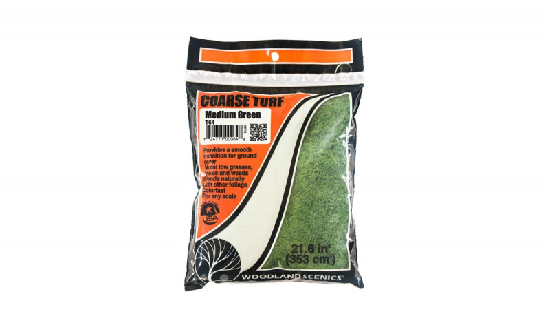 Coarse Turf - medium green