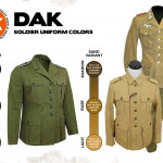 DAK Soldier Uniform Colors
