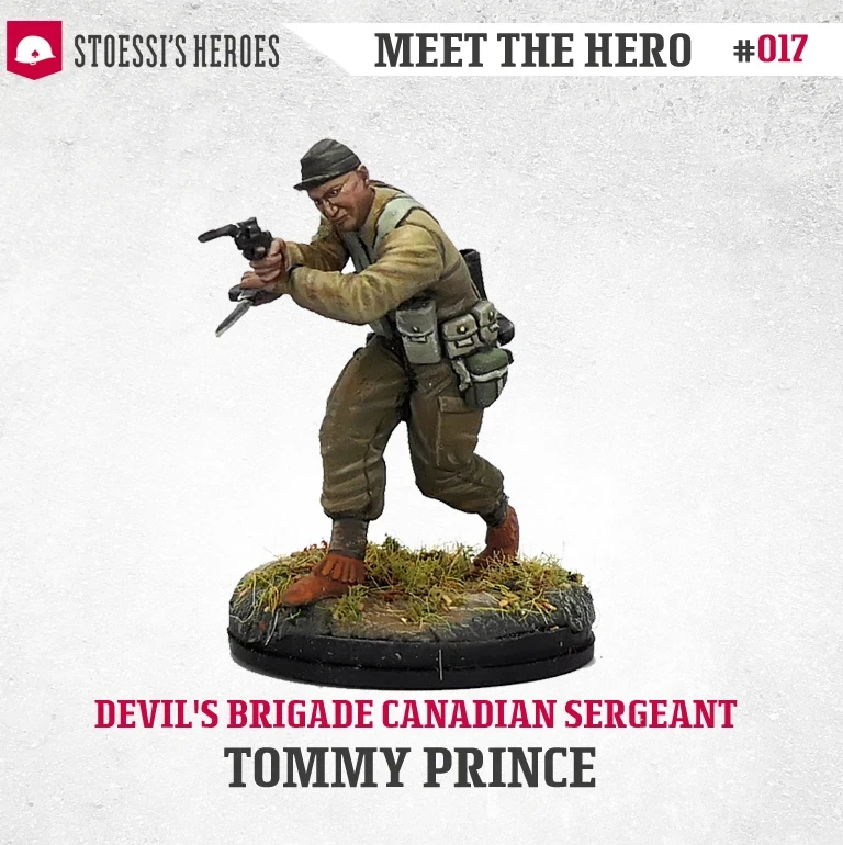 Devils Brigade Canadian Sergeant - Tommy Prince