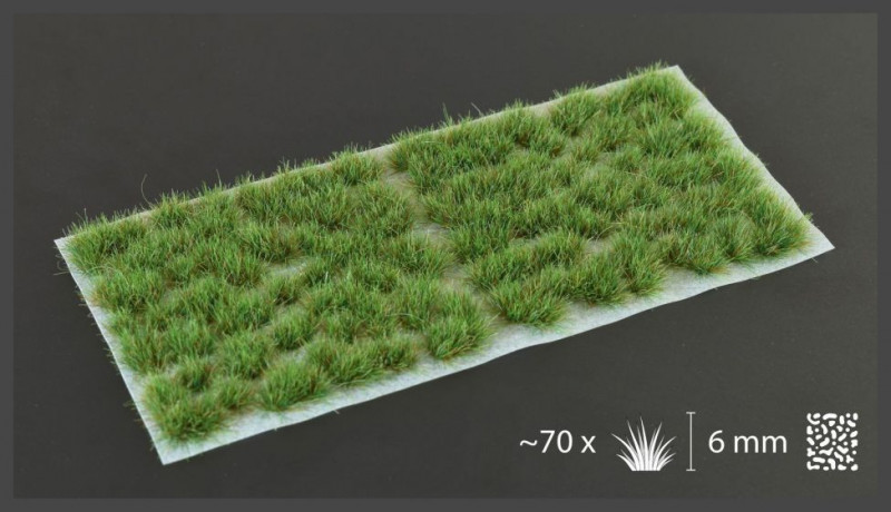 Gamers Grass - Strong Green 6mm (wild)