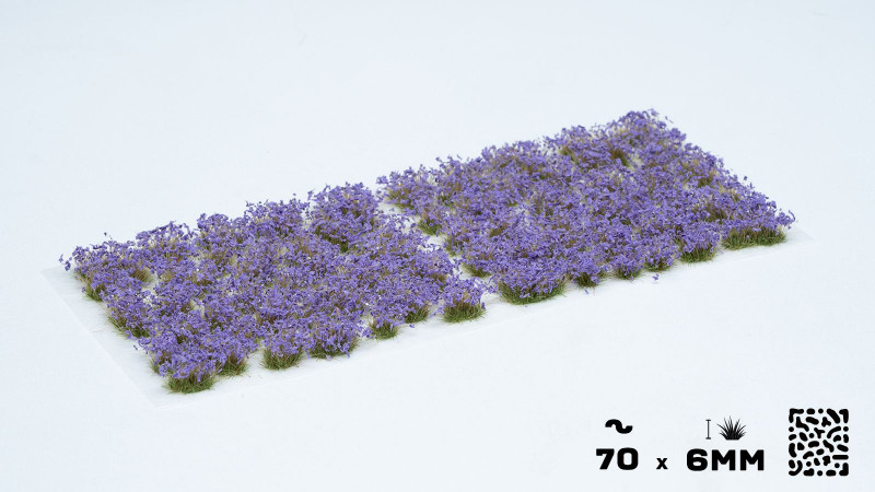 Violet Flowers - Gamers Grass Tufts