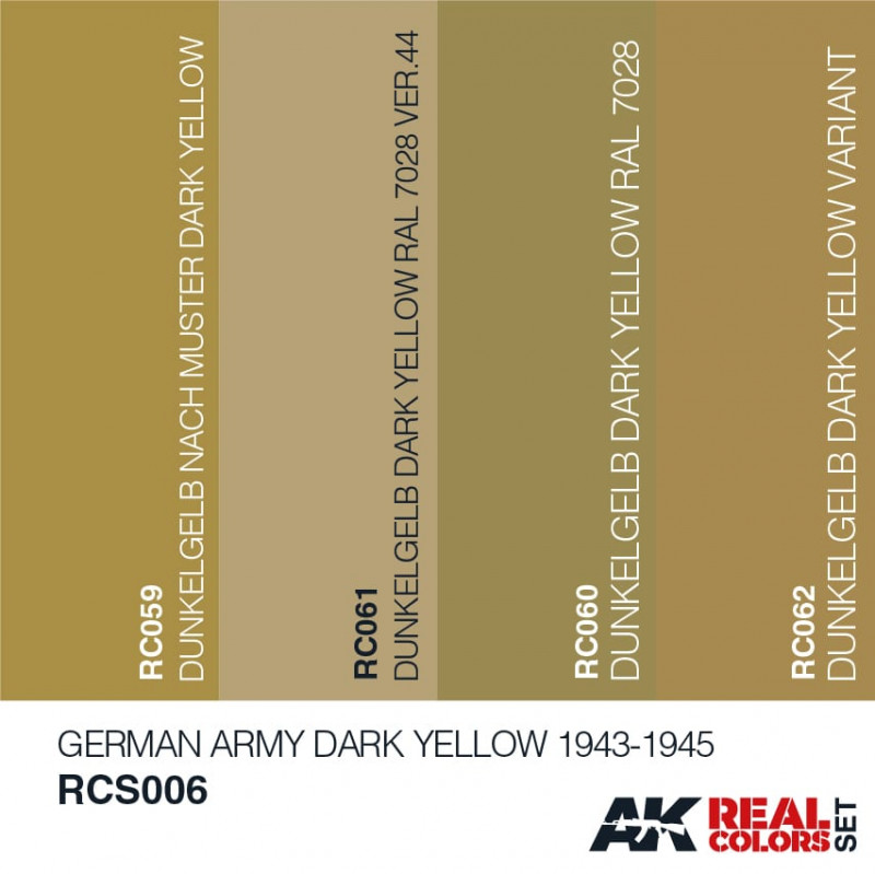 German Army Dark Yellow 1943-1945