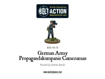 German Army Propagandakompanie Cameraman