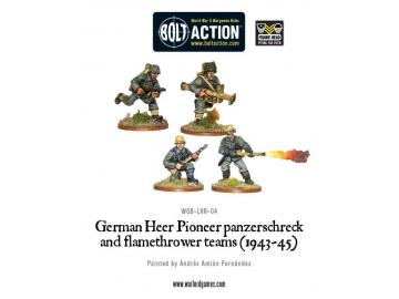 German Heer Pionieer Panzerschreck, Flamer, Sniper (Winter)