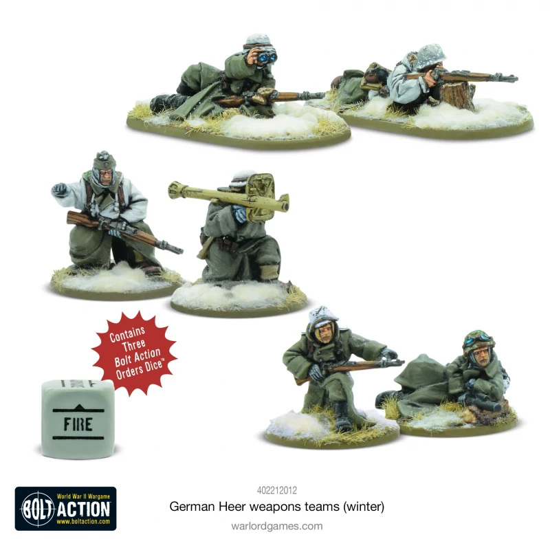 German Heer Weapons Teams (Winter)