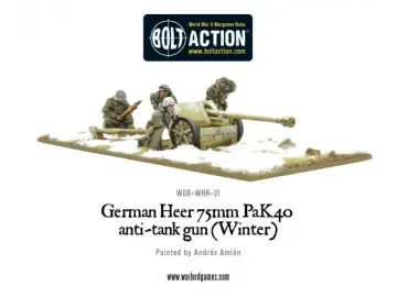 German Pak 40 75mm AT Gun (Winter)