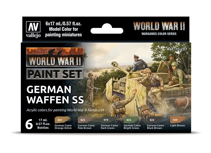 German Waffen SS - Model Color