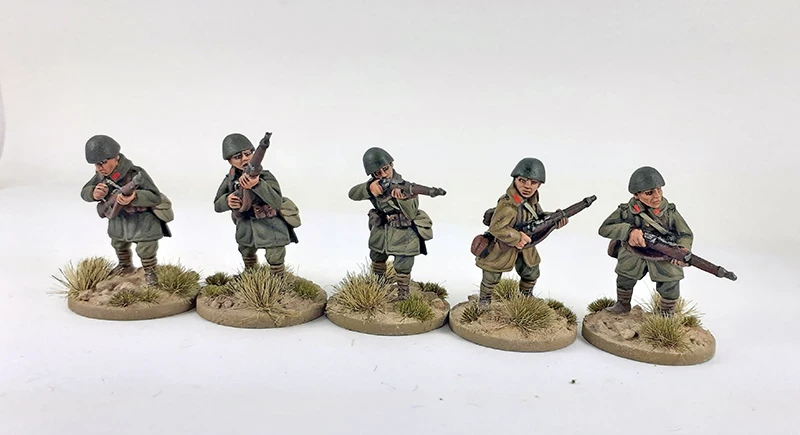 Greek Infantry Squad B - Winter Uniform