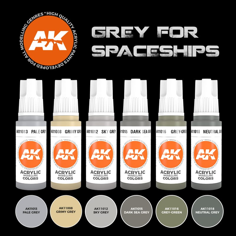Grey for Spaceships Color Set