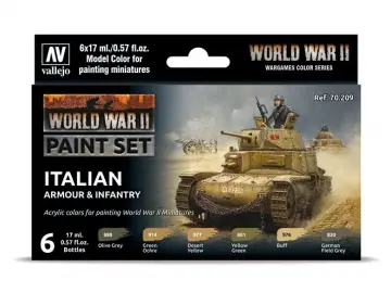 Italian Armour & Infantry - Model Color