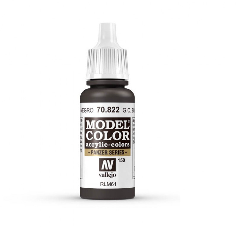 Model Color - Ger. Black Brown (150)