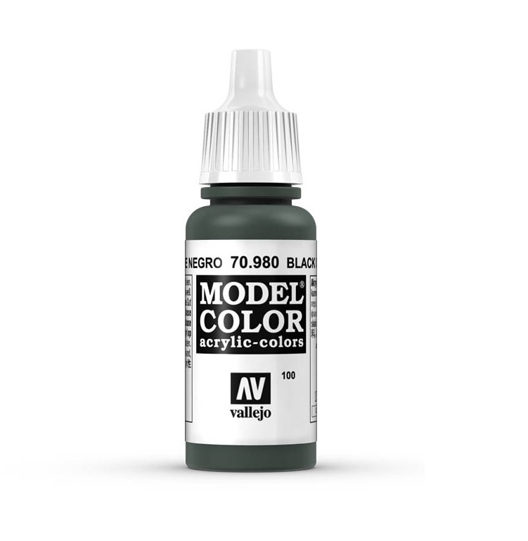 Model Color - Black Green (100)