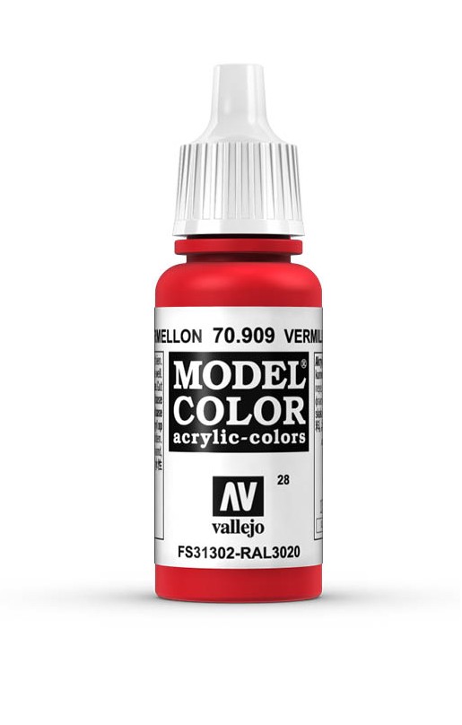 Model Color - Vermillion Red (028)