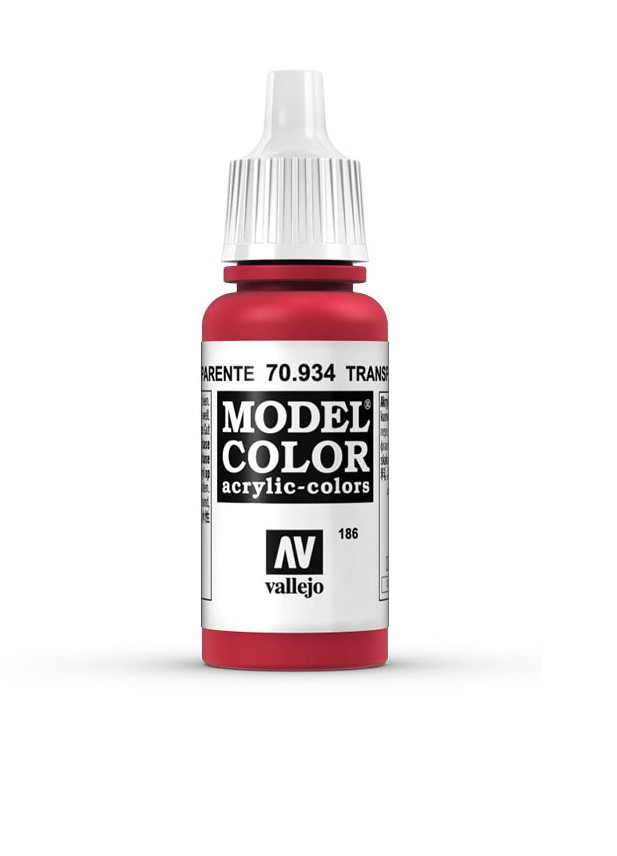 Model Color - Transparent Red (186)