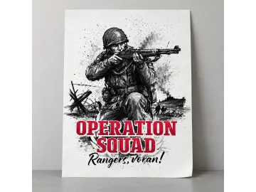 Poster Operation Squad "Rangers, Voran!"