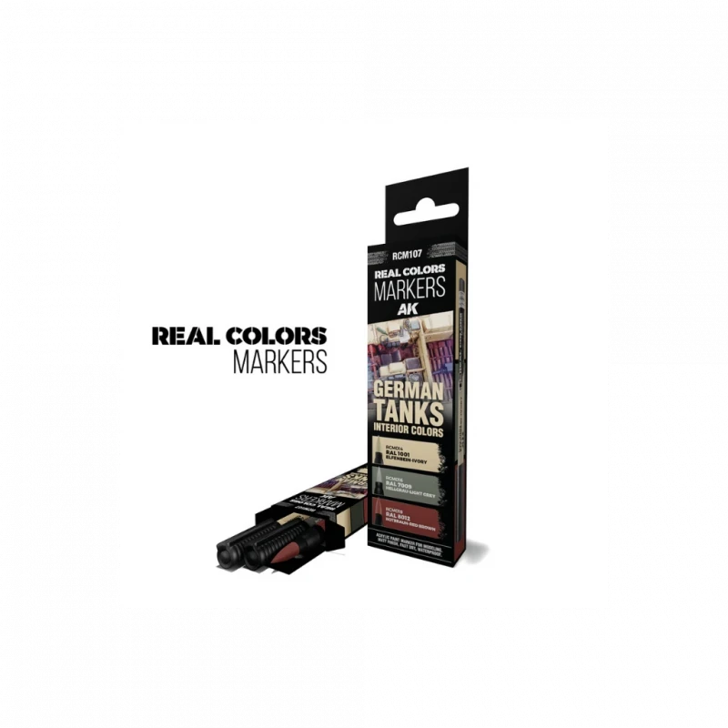 RC Markers German Tanks Interior Color Set