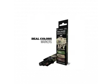 RC Markers Late AFV Camo Colors Set