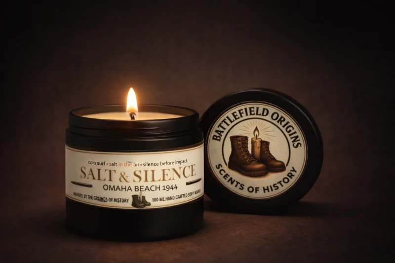 Salt & Silence | Omaha Beach 1944
