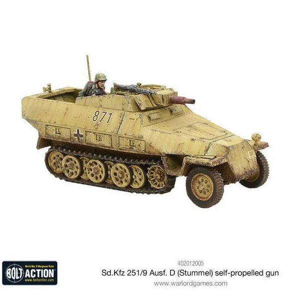 Sd.Kfz 251/9 Ausf. D Stummel