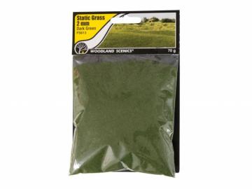 Static Gras - darkgreen (2,4,7,12mm)
