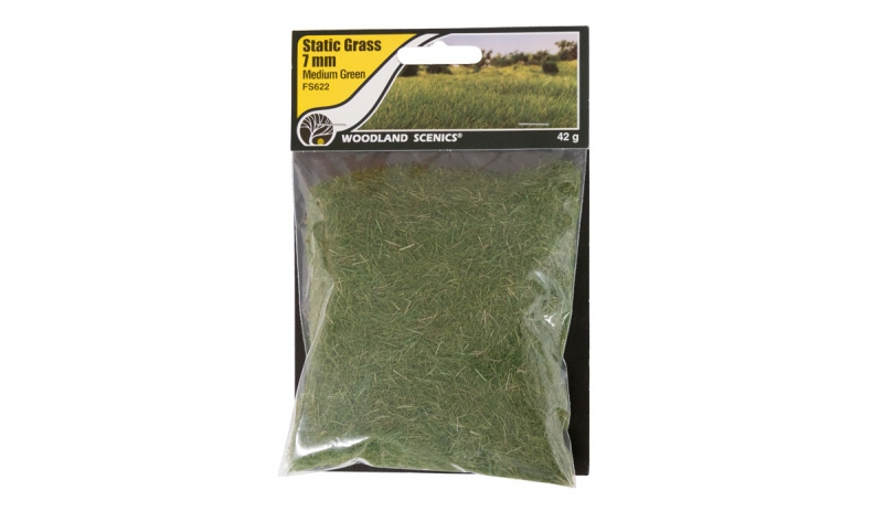 Static Gras - mediumgreen (2,4,7,12mm)