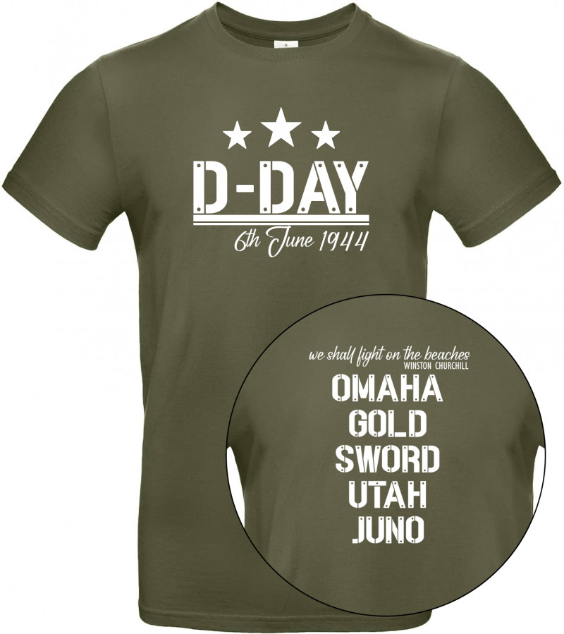 T-Shirt "D-Day Landing Beaches"