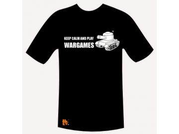 T-Shirt "Keep calm and play Wargames"