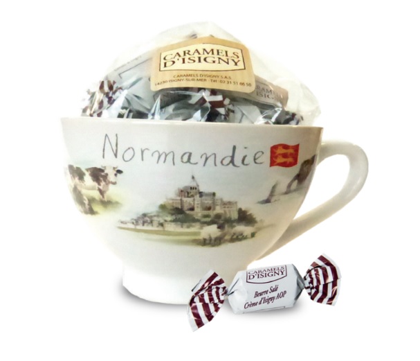 Tasse "Normandie" gefüllt mit Karamell