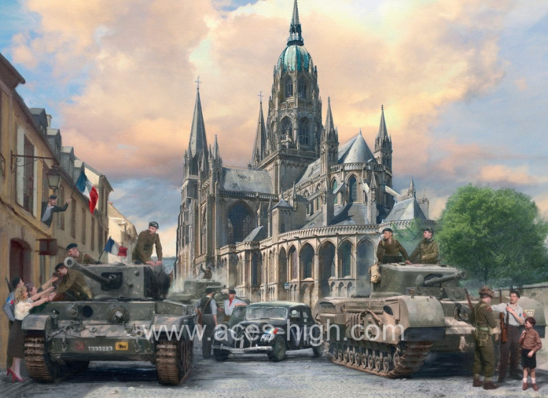 The Liberation of Bayeux (Poster)