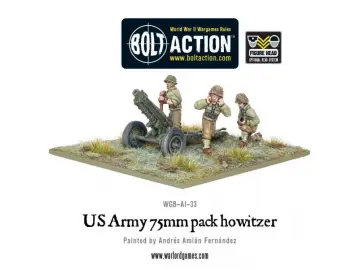 US Army 75mm PAK Howitzer