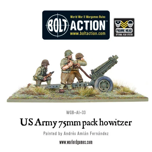 US Army 75mm PAK Howitzer